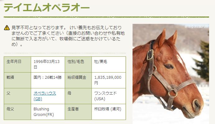 テイエムオペラオー 3歳新馬戦 単勝馬券 換金 foodclique.org