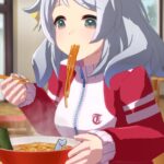 【ウマ娘】ミラ子ちゃん、ラーメンを美味しそうに食べているなあ…